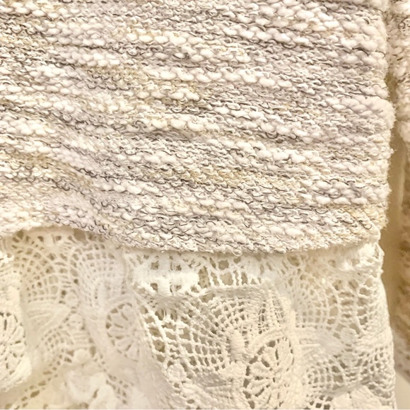 INC International concepts shirt with lace hem - Picture 7 of 7